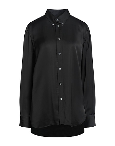 STUDIO NICHOLSON Solid colour shirts & blouses Black 100% Viscose