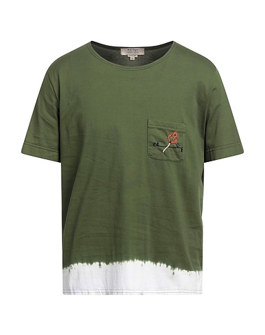 NICK FOUQUET T-shirt Verde militare 100% Cotone