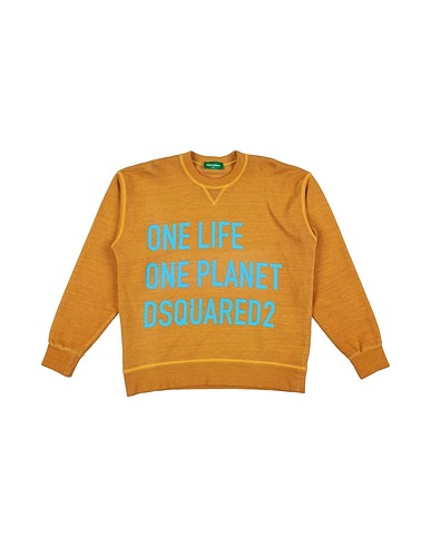 DSQUARED2 Sweatshirt Marigold 100% Cotton, Elastane