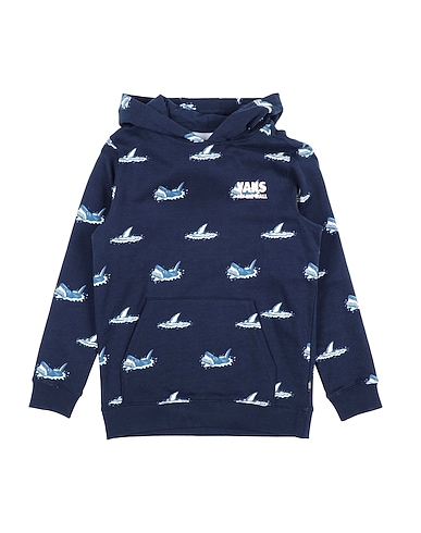 VANS Felpa SHARK FIN PO
 Blu navy 100% Cotone
