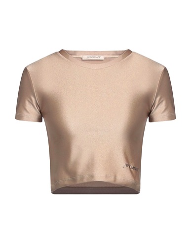 HINNOMINATE Crop top Light brown 80% Polyamide, 20% Elastane