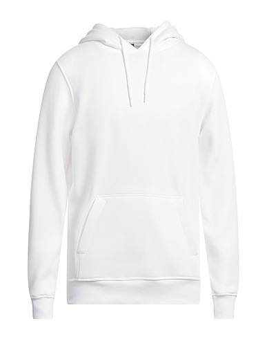 ENCRÉ. Hooded track jacket  White 65% Cotton, 35% Polyester