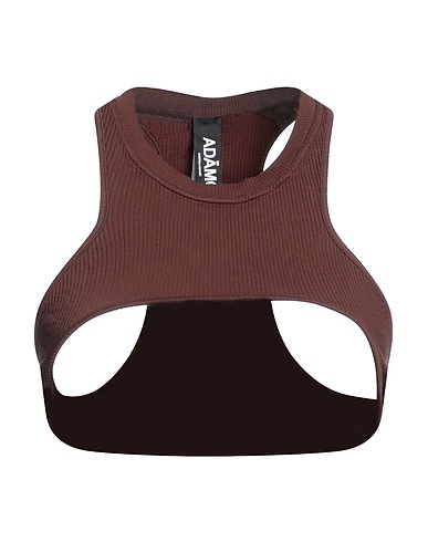 ANDREĀDAMO Top Chocolate brown 94% Polyamide, 6% Elastane