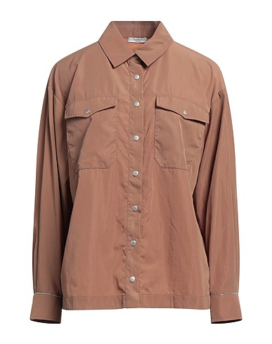 PESERICO Shirts Brown 100% Polyamide