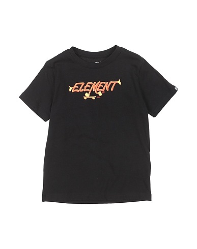ELEMENT T-shirt Nero 100% Cotone organico