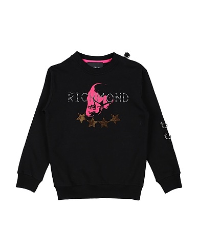 JOHN RICHMOND Felpa Nero 100% Cotone