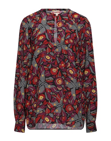 MASSIMO ALBA Silk top Plum 100% Silk