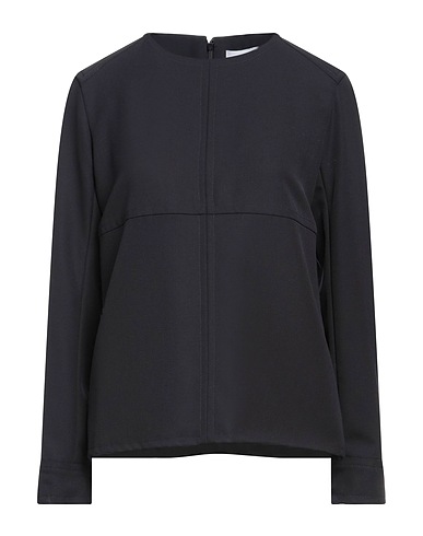 COURRÈGES Top Midnight blue 100% Wool