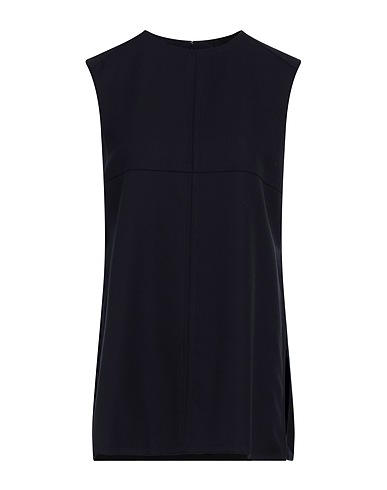 COURRÈGES Top Midnight blue 100% Wool