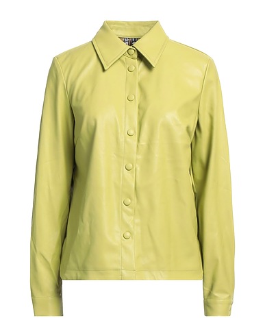 PIECES Solid color shirts & blouses Sage green 100% Polyester