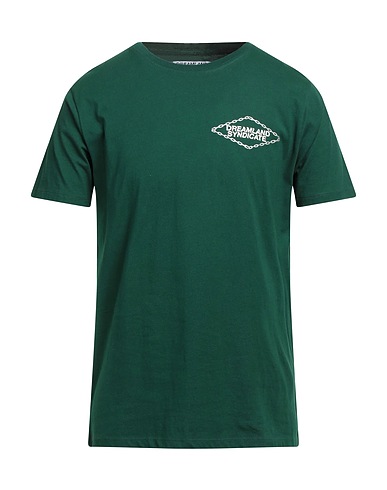 DREAMLAND SYNDICATE Ｔシャツ ダークグリーン オーガニックコットン 100%