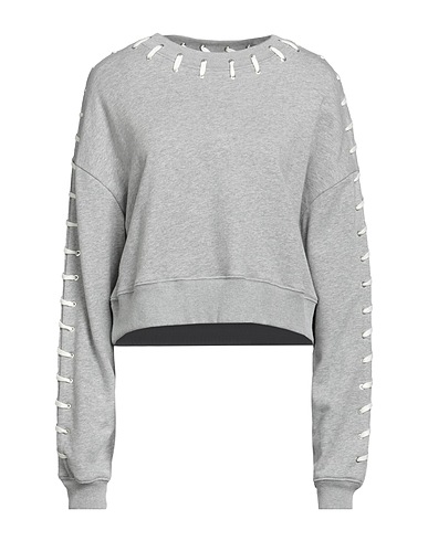 SIMKHAI Felpa Grigio 100% Cotone, Poliestere