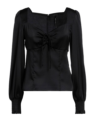 GUESS Top Black 100% Polyester