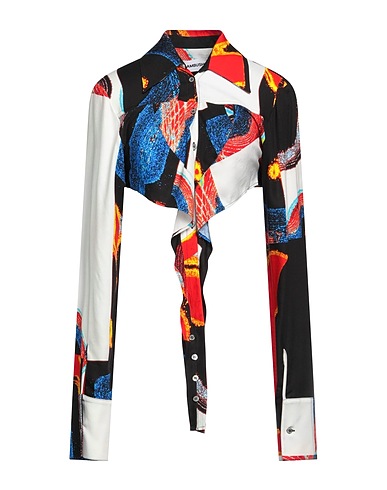 AMBUSH 柄入りシャツ＆ブラウス ホワイト レーヨン 100%