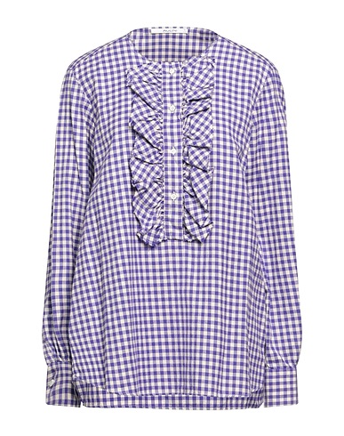AGLINI Top Purple 100% Cotton