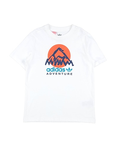 ADIDAS ORIGINALS T-shirt adidas Adventure T-Shirt
 White 100% Cotton, Elastane