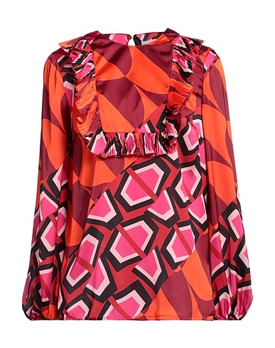 FRASE FRANCESCA SEVERI Top Orange 100% Polyester