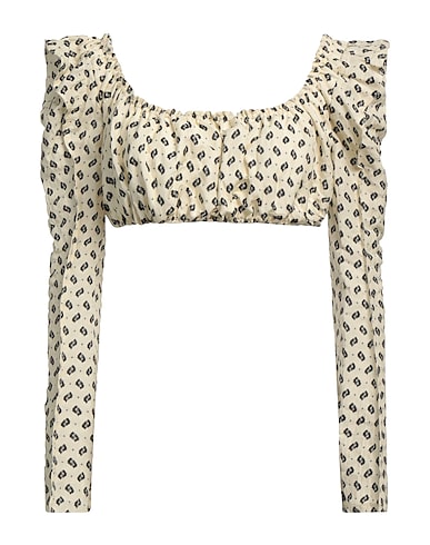 KENZO Top Beige 51% Viscose, 49% Linen
