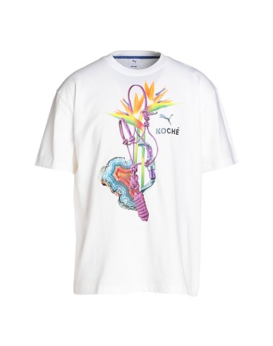 PUMA x KOCHÉ T-shirt PUMA x KOCHÉ Graphic Tee
 White 100% Cotton