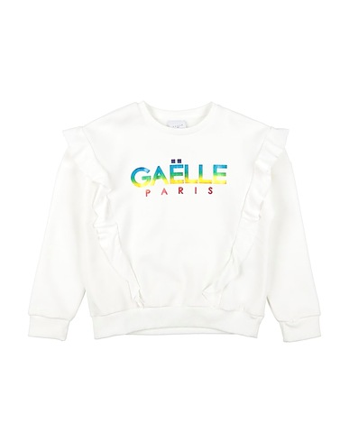 GAëLLE Paris Felpa Bianco 70% Cotone, 30% Poliestere