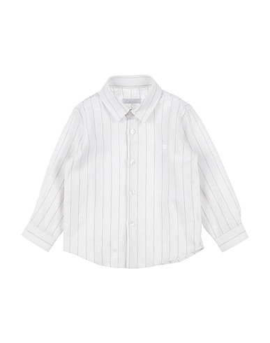 NANÁN Patterned shirts & blouses Light grey 55% Linen, 45% Cotton