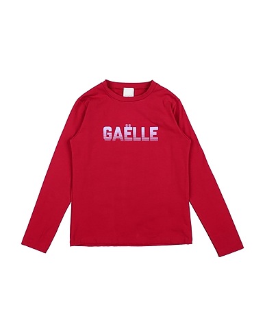 GAëLLE Paris T-shirt Bordeaux 93% Cotone, 7% Elastan