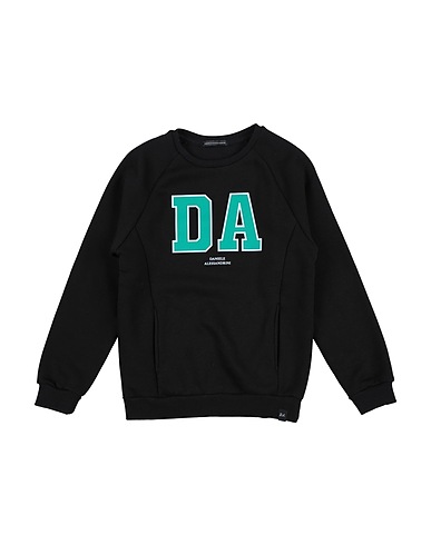 DANIELE ALESSANDRINI Felpa Nero 70% Cotone, 30% Poliestere