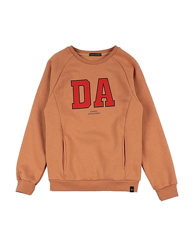 DANIELE ALESSANDRINI Sweatshirt Camel 70% Cotton, 30% Polyester