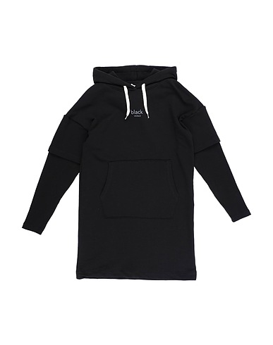 VICOLO Dress Black 70% Cotton, 30% Polyester