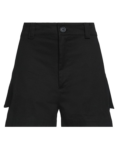 HAERVAERK Shorts & Bermuda Nero 50% Cotone, 50% Poliammide