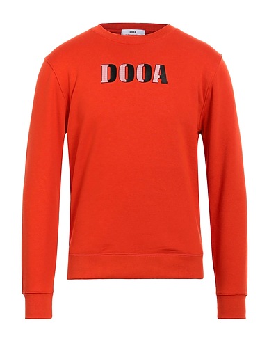 DOOA Sweatshirt Tomato red 80% Cotton, 20% Polyester