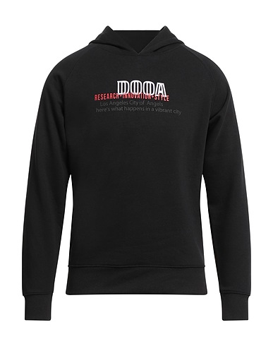 DOOA スウェット ブラック コットン 80% / ポリエステル 20%