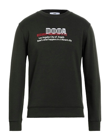 DOOA Sweatshirt Military green 80% Cotton, 20% Polyester