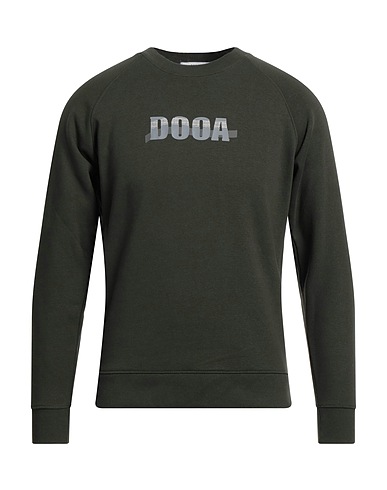 DOOA Sweatshirt Military green 80% Cotton, 20% Polyester