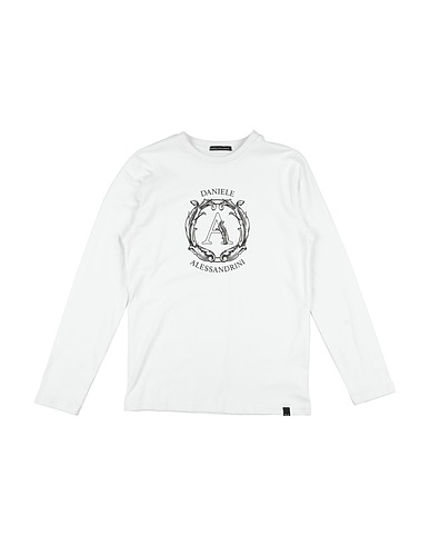 DANIELE ALESSANDRINI T-shirt Λευκό 100% Βαμβάκι