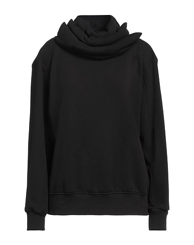 JIJIL Sweatshirt Black 88% Cotton, 12% Polyester