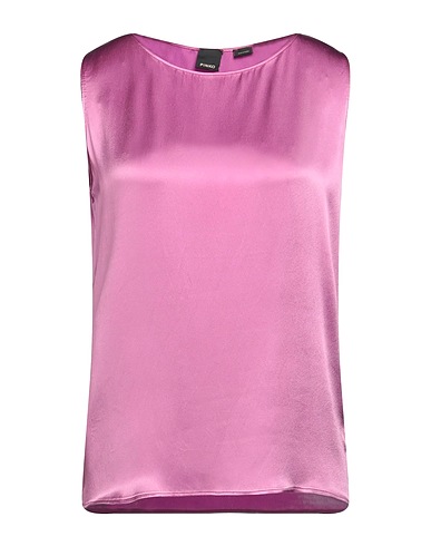 PINKO Evening top Mauve 73% Acetate, 27% Silk