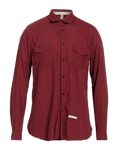 DNL Checked shirt Red 100% Cotton