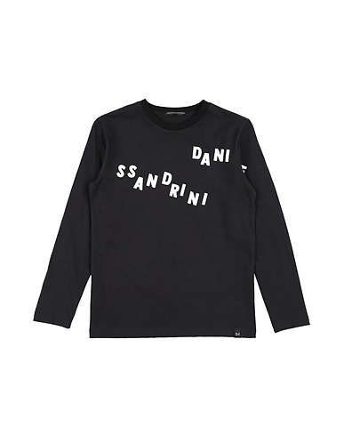 DANIELE ALESSANDRINI T-shirt Black 100% Cotton