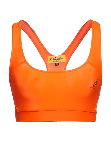 AUSTRALIAN for ROŸ ROGER'S Top Arancione 80% Poliammide, 20% Elastan