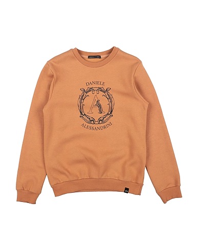 DANIELE ALESSANDRINI Sweatshirt Camel 70% Cotton, 30% Polyester