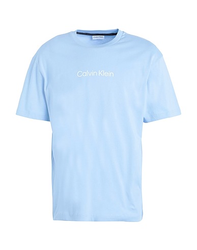 CALVIN KLEIN T-shirt Light blue 100% Cotton