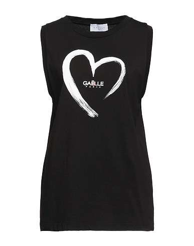 GAëLLE Paris T-shirt Black 100% Cotton