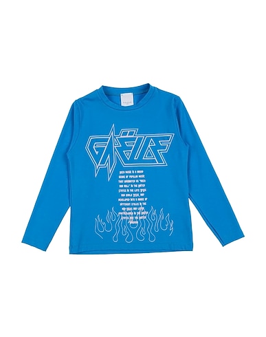 GAëLLE Paris T-shirt Bleu d'azur 93% Coton, 7% Élasthanne