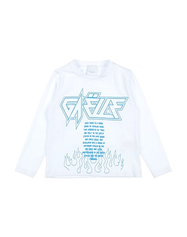 GAëLLE Paris T-shirt Blanc 93% Coton, 7% Élasthanne