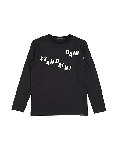 DANIELE ALESSANDRINI T-shirt Black 100% Cotton