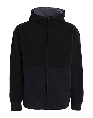 CALVIN KLEIN Hoodie Schwarz 100% Polyester, Nylon