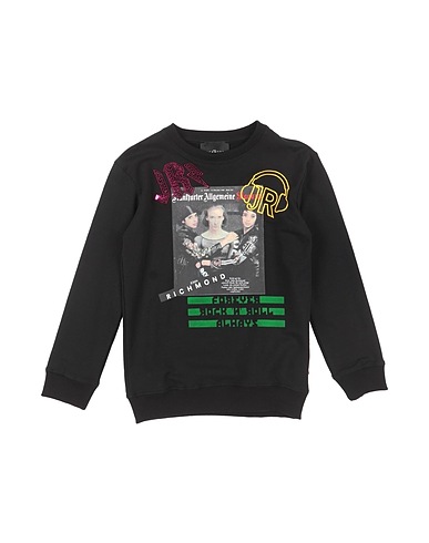 JOHN RICHMOND Sweatshirt Black 100% Cotton