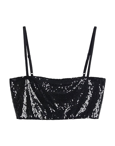 IN THE MOOD FOR LOVE Top Black 100% Polyester