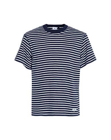 PUMA x NANAMÍCA T-shirt PUMA X NANAMICA Striped Tee
 Navy 100% Cotton